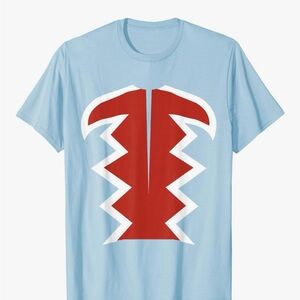 “Flying Monkey” Light Blue Graphic T-Shirt